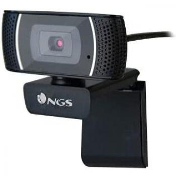 NGS WEBCAM FULL HD 1920X1080P, USB 2.0, MICROFONO OMNIDIREZIONALE INCORPORATO, LUNGHEZZA CAVO 2MT, SENSO