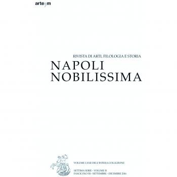 Napoli nobilissima. Rivista di arti, filologia e storia. Settima serie (2016). Vol. 23: Settembre-Dicembre 2016.