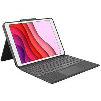 Custodia per Tablet Logitech Grigio Grafite AZERTY