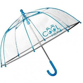 Paraguas Infantil Transparente Turquesa