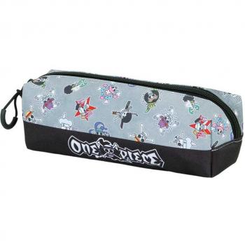 One Piece Skull Symbols Estuche Portatodo Cuadrado FAN 2.0, Gris