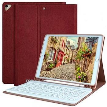 AMZCASE Custodia con Tastiera per iPad 10.2 per iPad 8a Generazione 2020