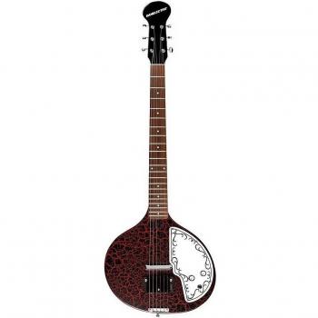 Danelectro Red Crackle Sitar