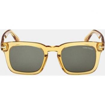 Gafas de sol cuadradas Tom Ford en acetato negro