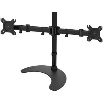 Techly Supporto da Scrivania per 2 Monitor 13-27'' con Base H.400mm ICA-LCD 3410
