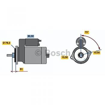 Motor de arranque Bosch 0 986 016 250