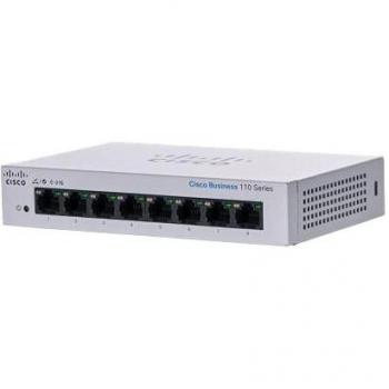 Cisco Business 110 Series CBS110-8T-D-EU Switch Non Gestito 8 x 10/100/1000 Alimentazione CC