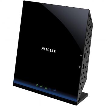 Router WiFi AC1200 Netgear D6200-100PES – Modem ADSL 2+ con 4 porte Gigabit