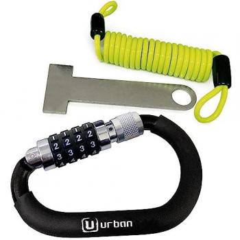 Candado de Combinación Urban Security para Cascos con Cable