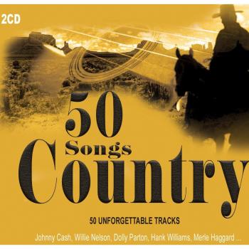 2CD 50 Songs Country (Johnny Cash, Tex Ritter, Dolly Parton)