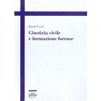 Giustizia civile e formazione forense