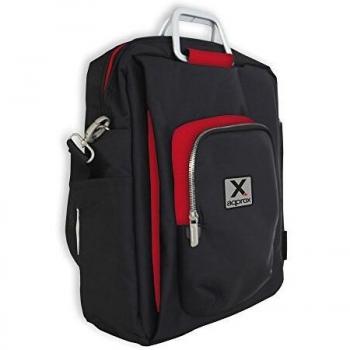 MALETÍN PORTÁTIL APPROX 15.6 NEGRO-ROJO