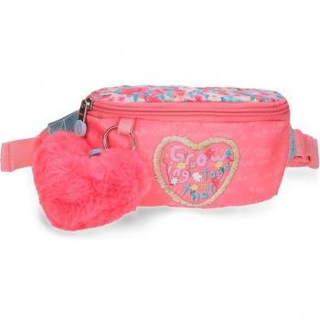 Riñonera Enso Together Growing rosa