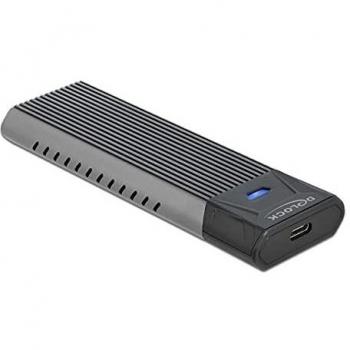 42638 contenitore di unità di archiviazione Box esterno SSD Nero, Grigio M.2