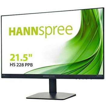 Monitor Hanns HS228PPB 21.5 1920x1080 ULTRASLIM 5MS VGA HDMI DP Altoparlanti Nero