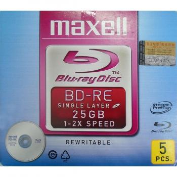 Maxell Blu Ray Disc Rewritable
