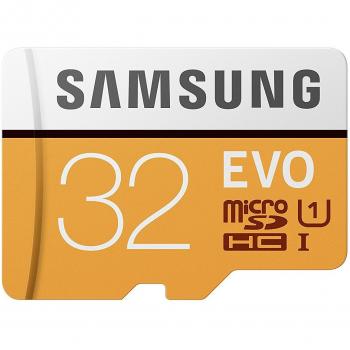 Samsung MB-MP32GA/EU EVO Scheda MicroSD da 32 GB, UHS-I, fino a 95 MB/s, Adattatore SD Incluso