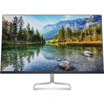 HP PC M27fe Monitor con Display 27 FHD IPS Antiriflesso, Tecnologia AMD FreeSync, Tempo Risposta 5 ms GtG Overdrive, Risoluzione 1920 x 1080, Software HP Display Center, HDMI, VGA, Argento