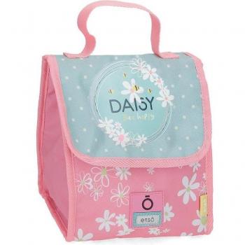 Enso. Bolsa Térmica Porta Alimentos Daisy rosa Enso