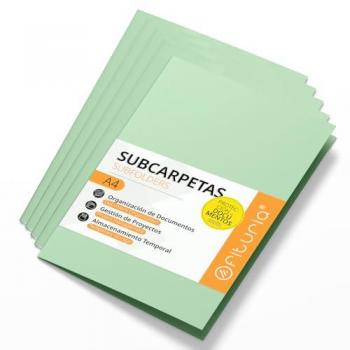 Subcarpetas de Cartulina A4