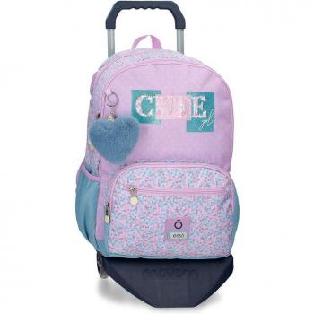 Mochila Enso Cute Girl con carro y doble compartimento