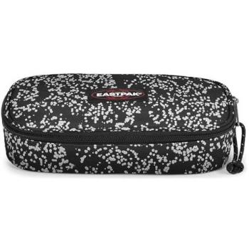 Estuche Eastpak Oval S negro gris blanco