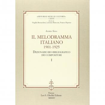 Il melodramma italiano (1901-1925). Dizionario bio-bibliografico dei compositori