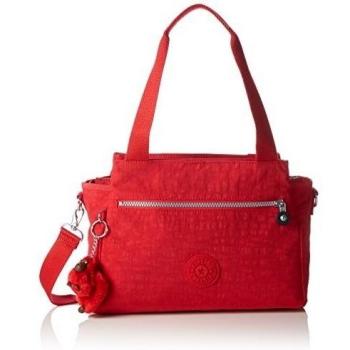 Kipling Elysia, Bolsa de Asa Superior para Mujer, Rojo (REF35J Vibrant Red), 29.5x23x12.5 cm (B x H x T)
