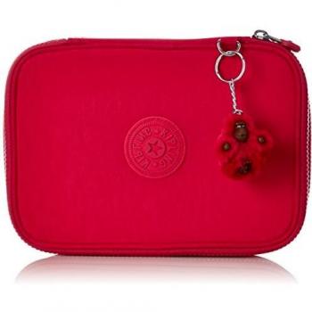 Kipling 100 Bolígrafos, Estuche Unisex Niños, Rosa (true Pink), Talla Única