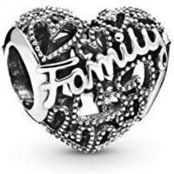 PANDORA Mujer Plateado Abalorios 798571C00, Medio