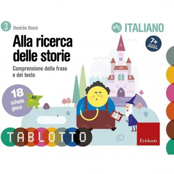 Tablotto schede alla ricerca delle storie. Comprensione della frase e del testo