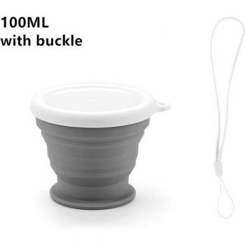 Taza Plegable de Silicona para Café