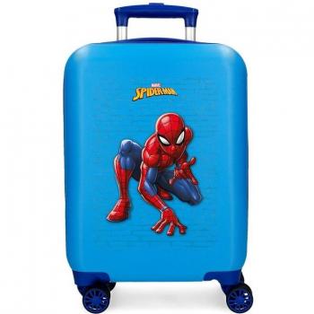 Maleta de Cabina Spiderman Vigilant Rígida 50 cm