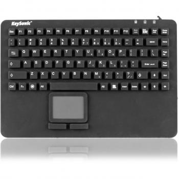 Keysonic KSK-5230 IN Tastiera USB QWERTY Inglese Nero