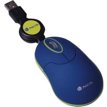 NGS Sin Blu Mouse Portatile Retrattile Nero