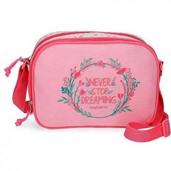 Movom Never Stop Bandolera Rosa 23x17x8 cms Poliéster