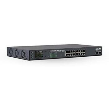 Switch di rete PoE++ Gigabit 16 porte 1Gb/s 2xSFP 19 1U