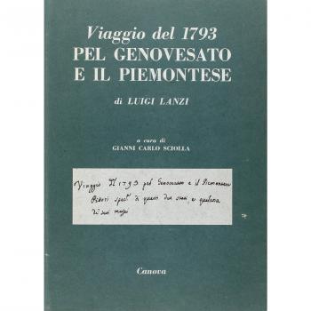 Viaggio del 1793 pel genovesato e il piemontese
