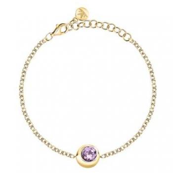 Plata 925 Pulsera Espacial con Brillo Dorado y Piedras Coloridas