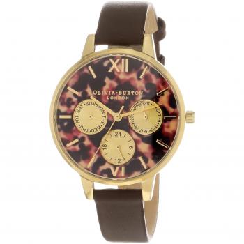 Reloj Olivia Burton “Flor de Mar” con cronógrafo y esfera floral