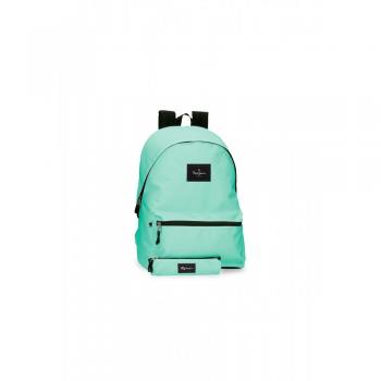 MOCHILA PEPE JEANS ARIS + ESTUCHE AGUAMAR