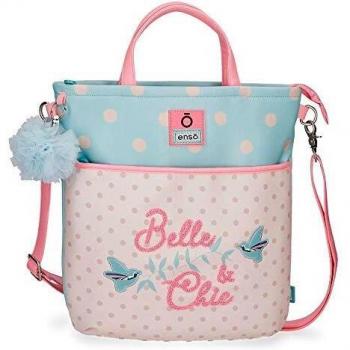 Bolsa de compras Enso Belle and Chic multicolor 31,5x36x5,5 cms PVC