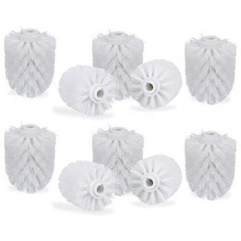 Set de 40 cabezales escobilla para inodoro 8 cm – Repuesto cepillo WC rosca 12 mm