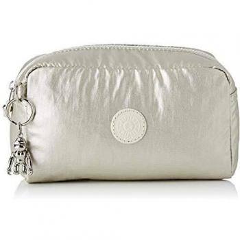 Kipling Gleam, Bolso de Tocador para Mujer, Dorado (Cloud Metal), 18.5x11x8 Centímetros (B x H x T)