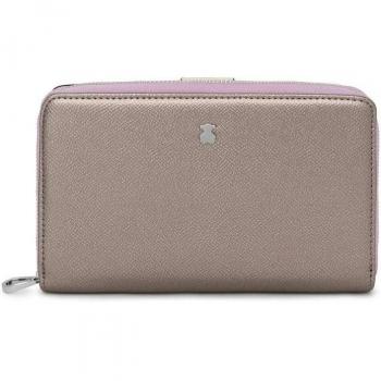 TOUS 295900991 BILLETERA M. NEW DUBAI SAF. TRI-PLATA