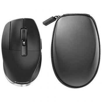 Mouse 3Dconnexion CadMouse Pro Wireless Left con tecnologia di tracciamento ottico wireless per mancini, colore nero