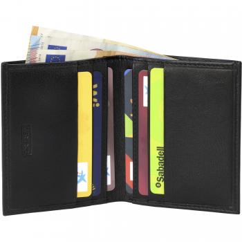 HEMING Cartera para Hombre Negra