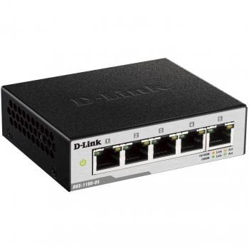 Switch 5 porte 10/100/1000 Mbps DGS-105