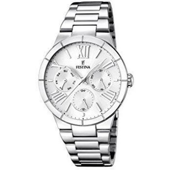 Reloj Festina Mujer Acero Multifunción Day Date