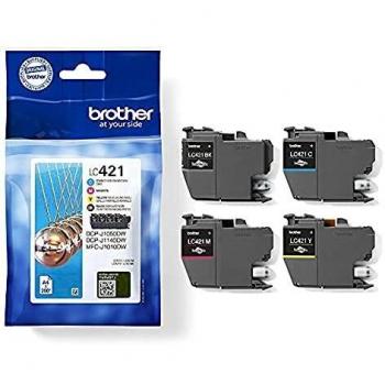 Cartucce d'inchiostro originali per stampante Brother LC-421VAL